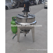 jacketed stainless steel gas cooking mixer